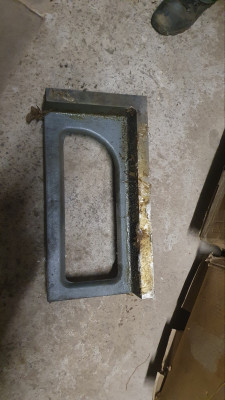 Плита кутова чавунна 500х250х160 мм кл.т. 1 