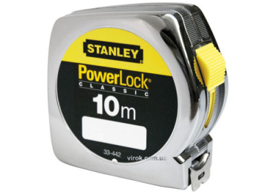 Рулетка STANLEY "Powerlock" 10 м x 25 мм