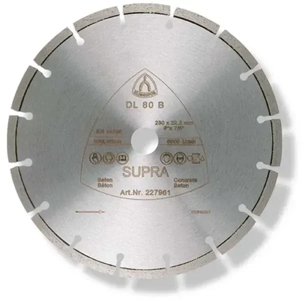 Алмазний відрізний круг Klingspor 180x22,23 мм DL 80 B Extra