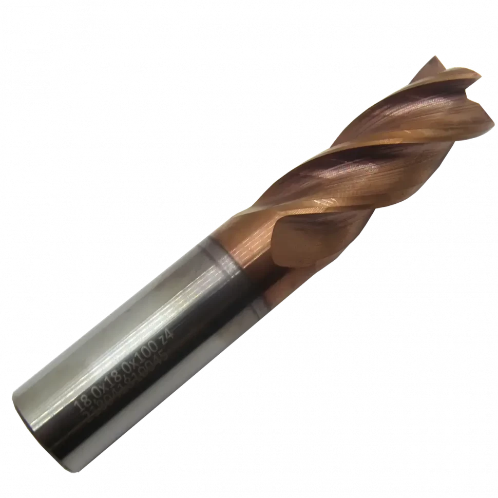 Фреза твердосплавна Ø18х45x18,0х100 Z-4 (HRC50)