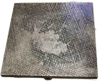 Плита повірочна чавунна 630х400 №1 (з шабруванням поверхонь, складського зберігання)