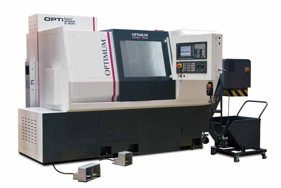 Токарный станок по металлу с ЧПУ OPTIturn S 600 CNC