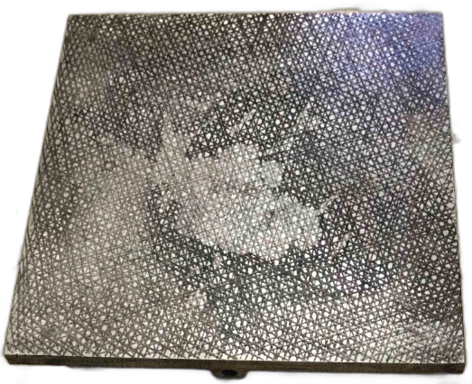 Плита повірочна чавунна 2000х1000 №1 (з шабруванням поверхонь, складського зберігання)