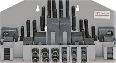 Набір затискних пристроїв SPW 8 під пази 10 мм