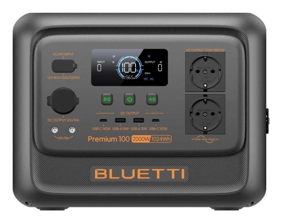 Зарядна станція BLUETTI 2000W PREMIUM 100 V2