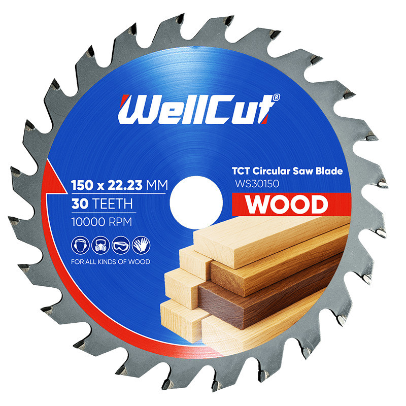 Пиляльний диск по дереву WellCut 150х22,23 мм, 30 зубів