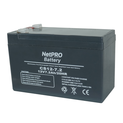 Акумулятор NetPRO CS 12V/7,2Ah