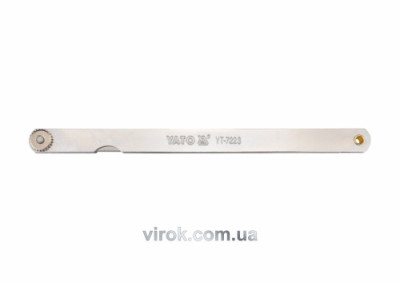Щупи вимірювальні YATO 0.05 - 0.5 мм 200 мм 14 шаблонів