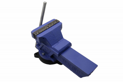 Тиски слюсарні 180 мм поворотні посилені