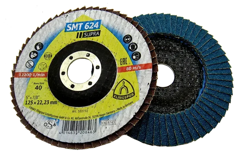 Круги лепестковые 125х22 36Р Klingspor