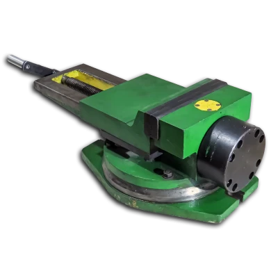 Лещата верстатні 250 мм поворотні з гідроприводом