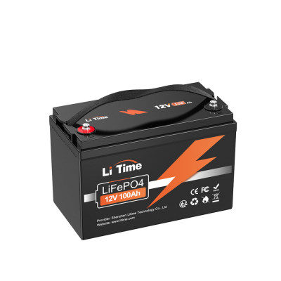 Літієвий акумулятор LiFePO4 LiTime 12V100Ah, BMS 100A