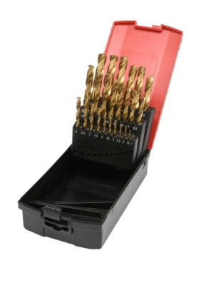 Свердла по металу титанові yato YATO HSS-TiN ø1-13 мм. 25 шт.