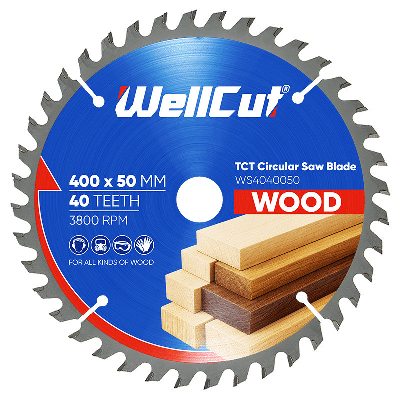 Пиляльний диск по дереву WellCut 400х50 мм, 40 зубів