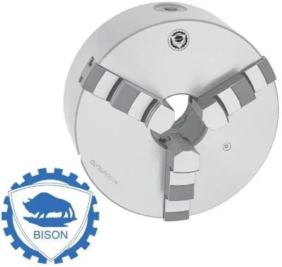 Патрон токарний 3-х кулачковий 200 мм. Bison