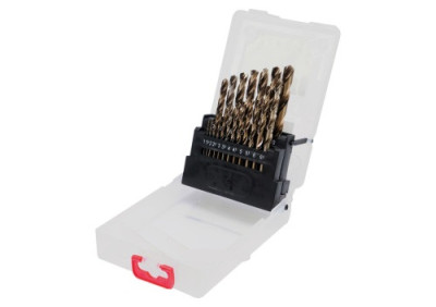 НАБІР СВЕРДЕЛ ПО МЕТАЛУ YATO CO-HSS 1-10 ММ 19 ШТ