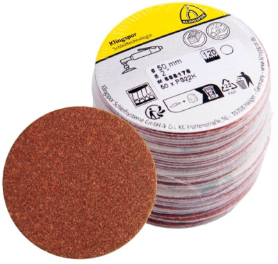 Коло шліфувальне на липучці 125 мм PS 22 К Klingspor