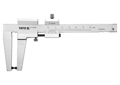 Штангенциркуль для гальмівних дисків YATO 160 мм Штангенциркуль для гальмівних дисків YATO 160 мм