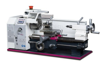 Настільний токарний верстат по металу OPTIturn TU 2004 V з варіатором обертів.