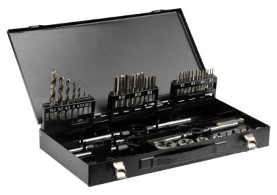 Набір мітчиків і плашок YATO М3-М12 44 шт